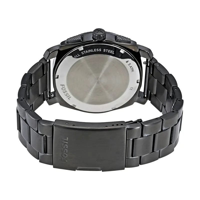 Fossil Machine Gunmetal Dial Chronograph Men's Watch- FS5172