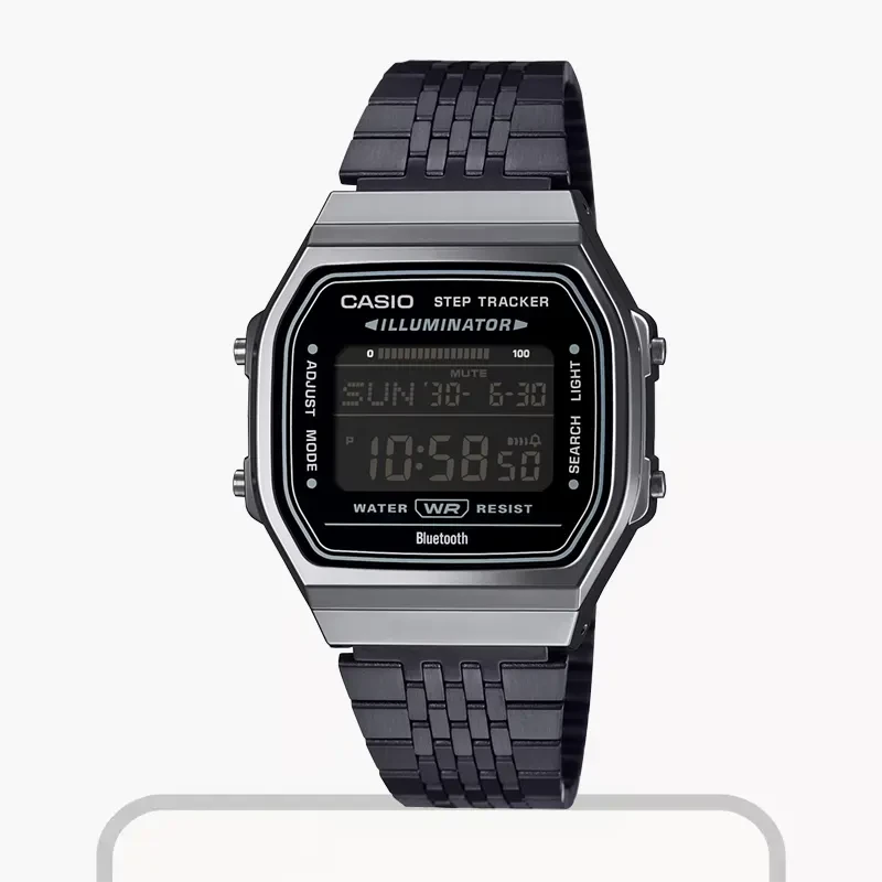 Casio Vintage Step Count Sensor Digital Men's Watch- ABL-100WEGG