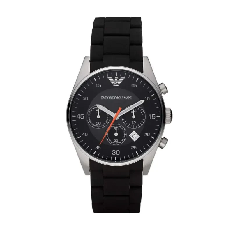 Emporio Armani Sportivo Chronograph Black Dial Men's Watch- AR5858