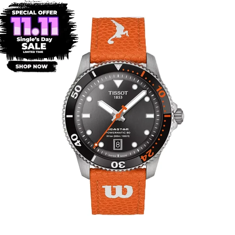 Tissot Seastar 1000 Wilson Powermatic 80 T-Sports Men's Watch- T120.807.17.051.00